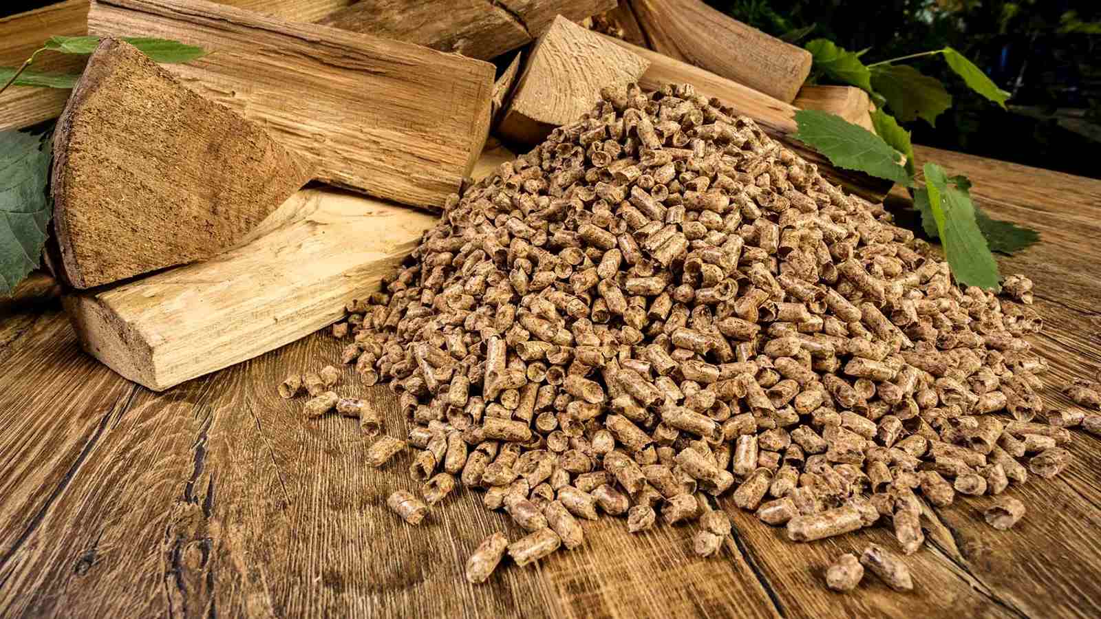 wood pellets