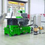 Pellet production equipment for single screw processing
